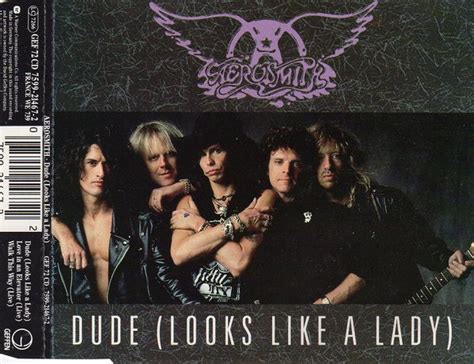 Aerosmith - Dude (Looks Like A Lady) (1990, CD) | Discogs