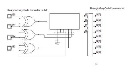 Binary to Gray code converter - 4 bit in 2021 | Coding, Binary, Converter