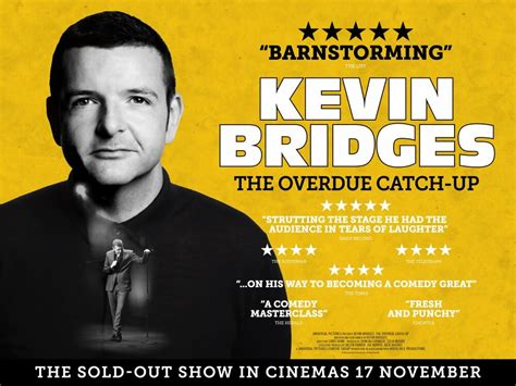 Kevin Bridges | Stand up comic's latest show heading to cinemas | Film Stories