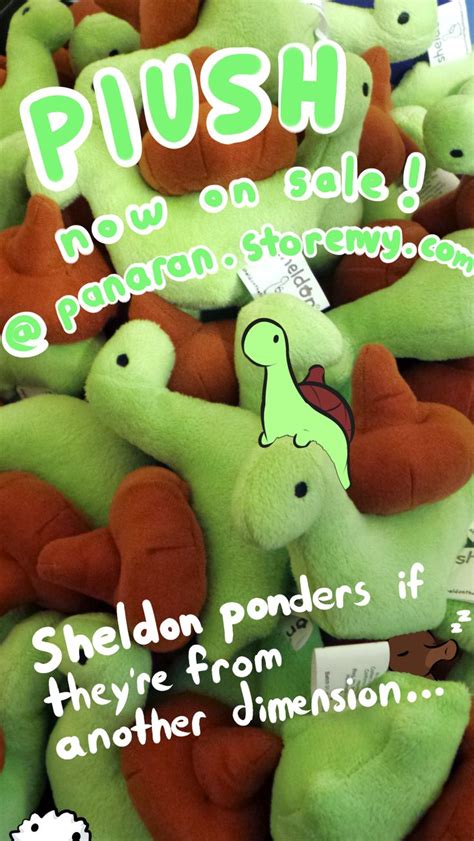 Adorable Sheldon Tiny Dino Plushes Now Available!