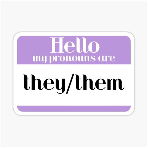 Stickers CadburyChihuahua Non-Binosaur Non-Binary Pronouns They Them ...