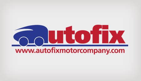 AutoFix Car Maintenance Logo Design - Web Design Mansfield - web design ...