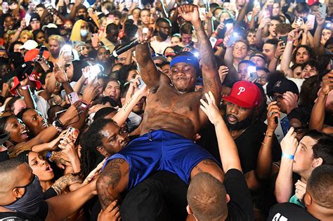 DaBaby performs during DaBaby + Friends Concert at Orlando Amphitheater ...