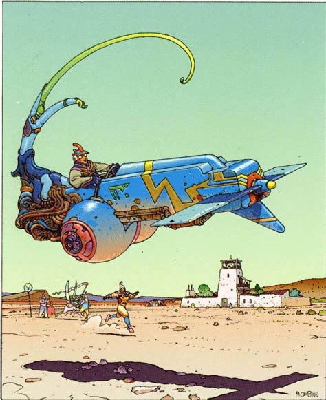 Jean Giraud | ジャン・ジロー, Sci fiのアート, Sf アート