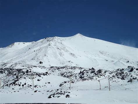 Mount Etna in Snow | Natural landmarks, Etna, Places ive been