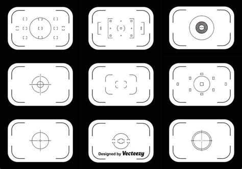 Viewfinder Vector Set 103142 Vector Art at Vecteezy