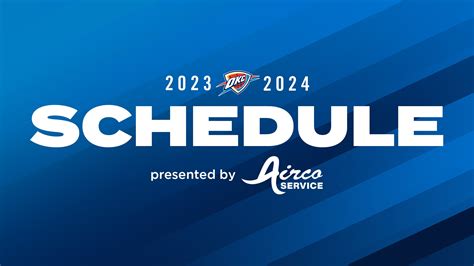 Thunder Announces 2023-24 Regular Season Schedule | NBA.com