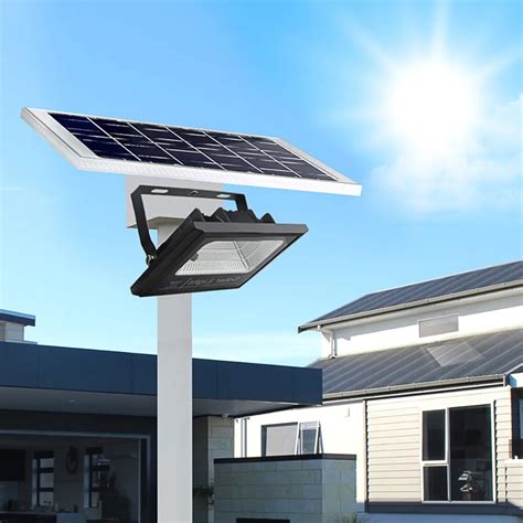 Aliexpress.com : Buy LED Street Light 10W Solar Panel Powered LED Garden Floodlight Night Sensor ...