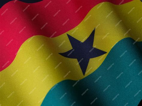 Premium Photo | Flag of Ghana