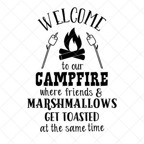 Welcome to Our Campfire SVG Camping SVG Travel SVG Camping | Etsy