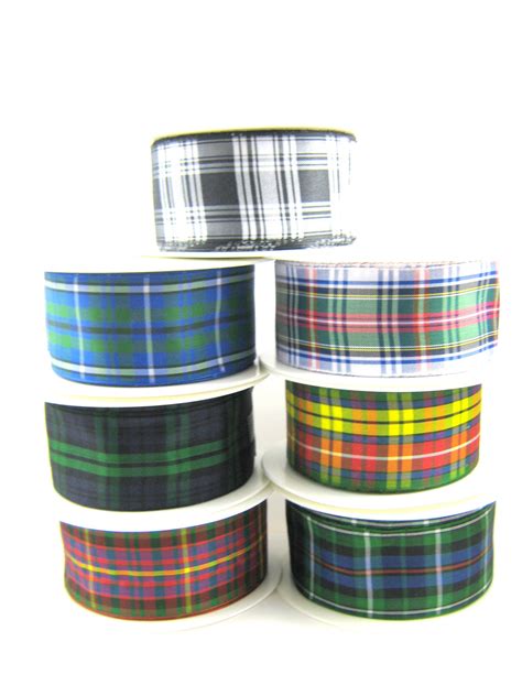 Tartan Ribbon – ThreadandTrimmings