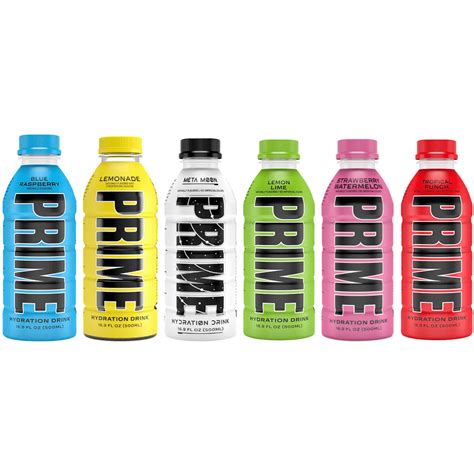 Prime Hydration Sports Drink Variety Pack - Energy Drink, Electrolyte ...