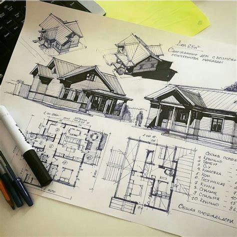 Pin by Molham Anis on manual render ideas | Architecture design sketch, Architecture sketchbook ...