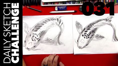 How To Draw Koi Fish For Kids