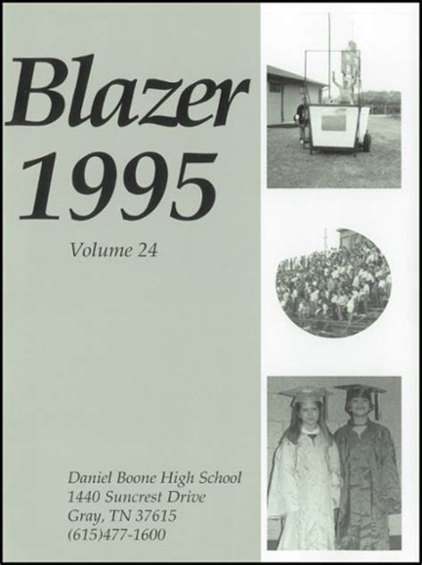 Explore 1995 Daniel Boone High School Yearbook, Gray TN - Classmates