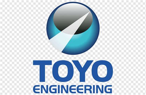 Empresa de Toyo Engineering Corporation Limited, logotipo de engenharia, azul, empresa, texto ...