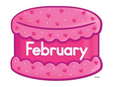 February Birthday Cake