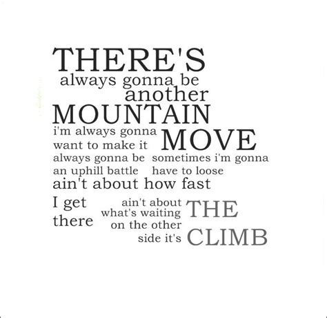 Lyrics To The Climb By Miley Cyrus Printable