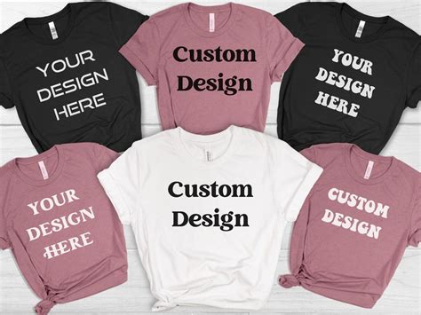 Custom Shirt Bulk Custom T Shirts No Minimum Custom T Shirt Group Shirt ...