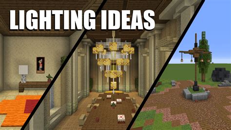 16 LIGHTING IDEAS AND TECHNIQUES! (link in the comments) : r/Minecraftbuilds