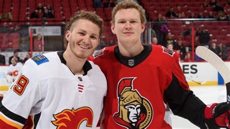 The entire Tkachuk family was present when Brady and Matt faced off for the first time - Article ...