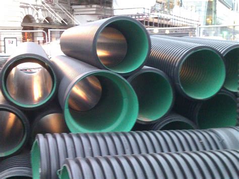 Plastic Pipes on a Construction Site | Plastic Pipes Waiting… | Flickr