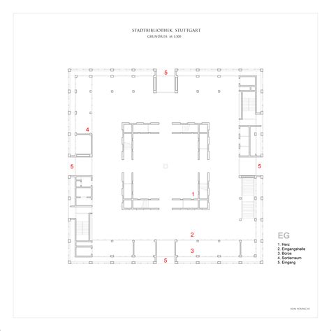 Gallery of Stuttgart City Library / Yi Architects - 6