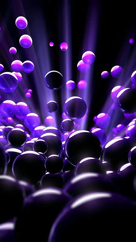 3D purple balls | Cute wallpaper for phone, Dark wallpaper, Purple wallpaper