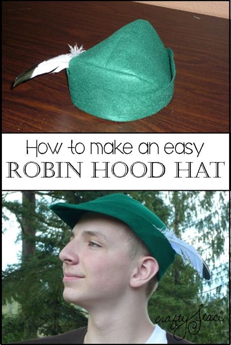 Robin Hood Hats — Crafty Staci | Robin hood hat, Robin hood, Robin hood ...