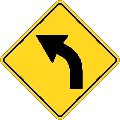 Turn Left Arrow Road - Free vector graphic on Pixabay