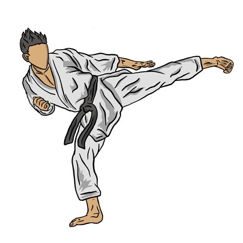 illustration of karate 18870862 PNG