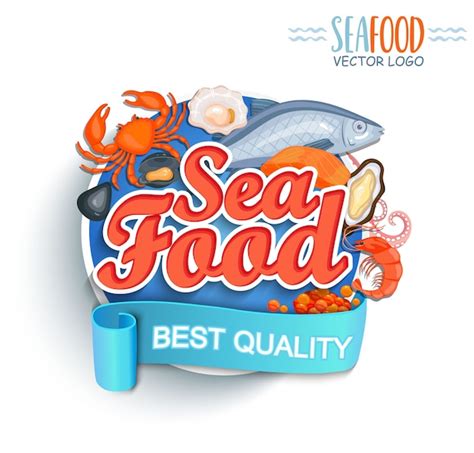 Seafood Logo Vector