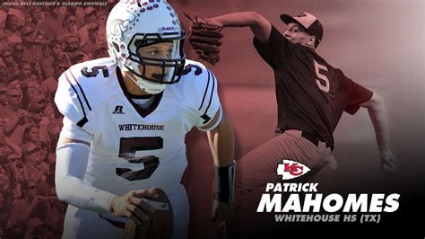 WATCH: Patrick Mahomes was a multiple-sport star at Whitehouse High ...