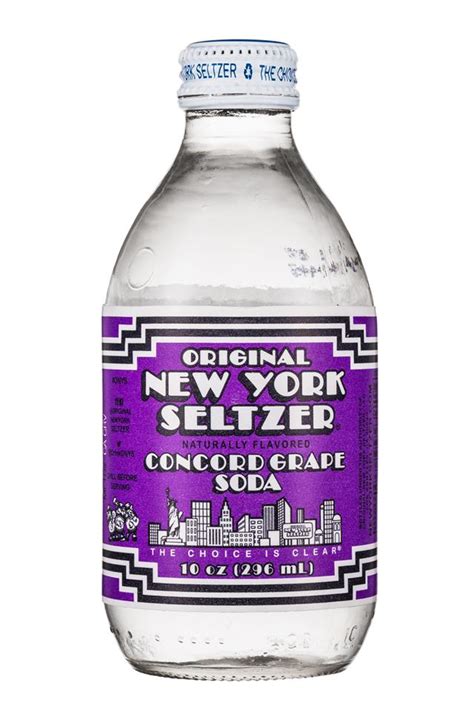 Concord Grape Soda (2016) | Original New York Seltzer | BevNET.com Product Review + Ordering ...