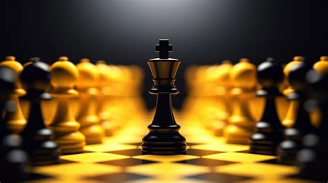 Premium AI Image | Chess pieces