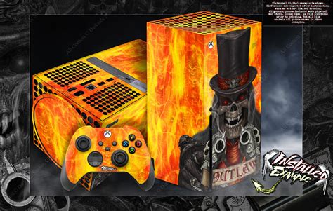 'The Outlaw' Customizable Graphics Wrap Skin For Microsoft Xbox Series ...