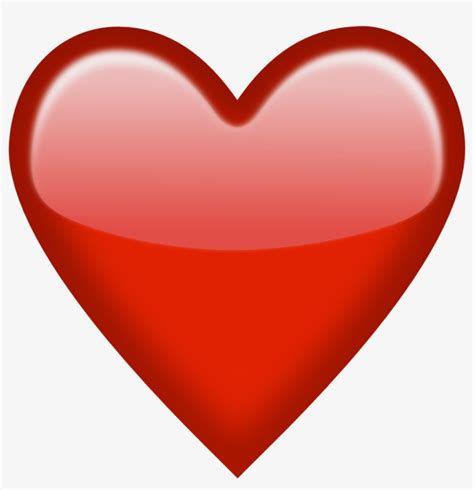 Red Heart Emoji Png Transparent PNG - 1009x995 - Free Download on NicePNG