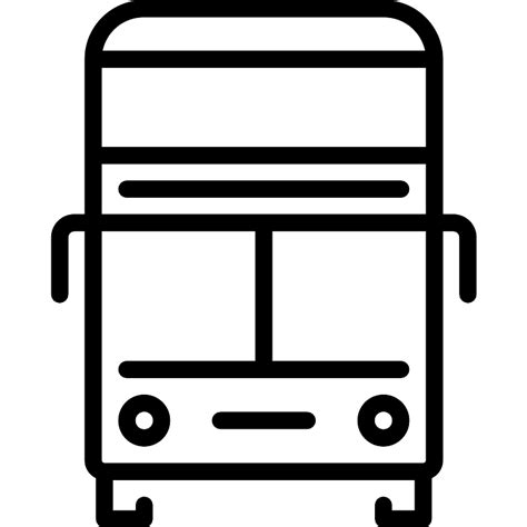 Double Decker Bus Vector SVG Icon - SVG Repo