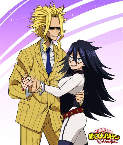 [BNHA] All Might x Midnight by JohannaFOX on DeviantArt