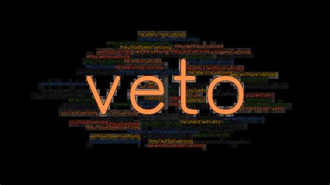 Veto Past Tense: Verb Forms, Conjugate VETO - GrammarTOP.com