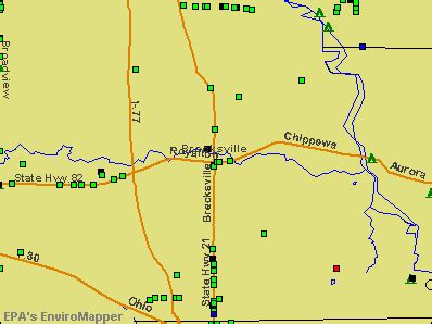 Brecksville Ohio Map | Zip Code Map