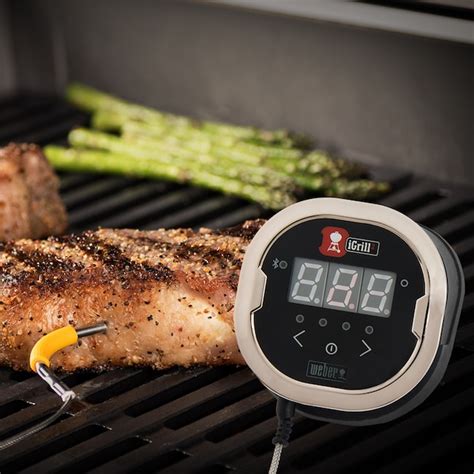 Weber iGrill Digital Probe Bluetooth Compatibility Meat Thermometer ...