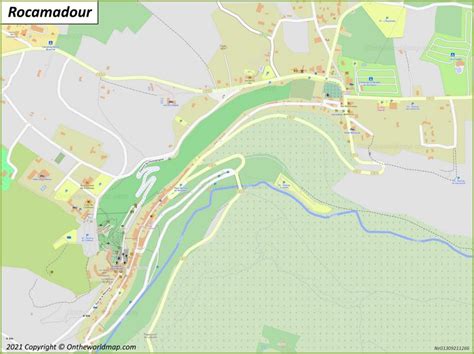 Rocamadour Map | France | Discover Rocamadour with Detailed Maps