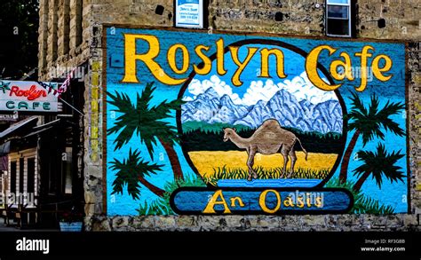 Downtown Roslyn, WA. USA Stock Photo - Alamy