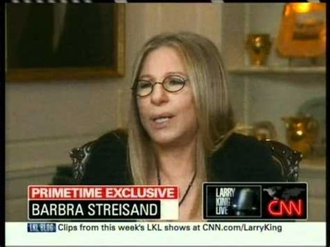 Barbra Streisand INTERVIEW on CNN's LARRY KING LIVE 4/5 - YouTube