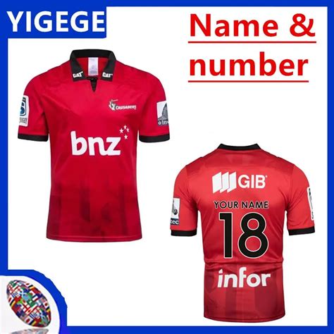 CRUSADERS 2018 SUPER RUGBY HOME JERSEY New Zealand Super Rugby Jersey Crusaders jersey shirts ...