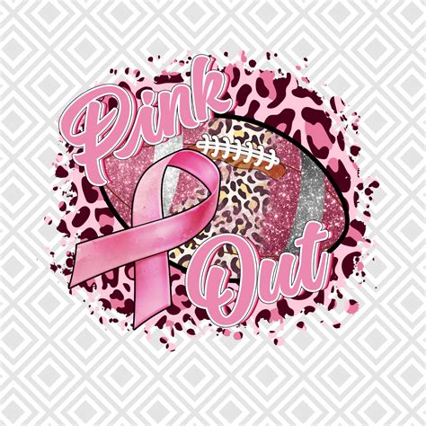 Pink Out Cancer Awareness Png Sublimation Designs Downloads - Etsy