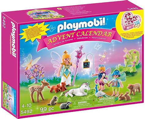 Playmobil Advent Calendar Unicorn Fairyland Set 5492 - ToyWiz