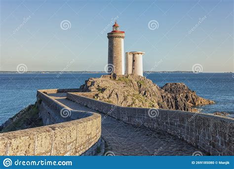 Petit Minou Lighthouse stock photo. Image of rock, landmark - 269185080