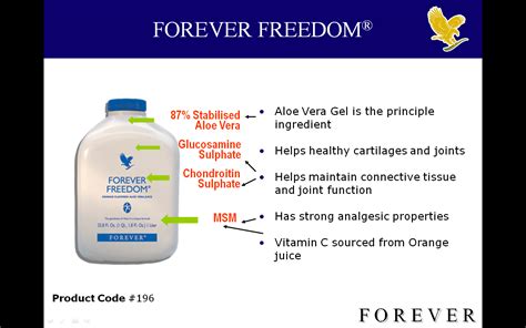 FOREVER LIVING PRODUCTS: FOREVER FREEDOM